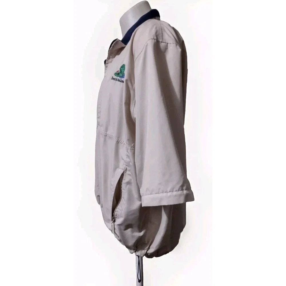 The Weather‎ Company Golf Jacket Men's XL Microfiber Short Sleeve Windbreaker